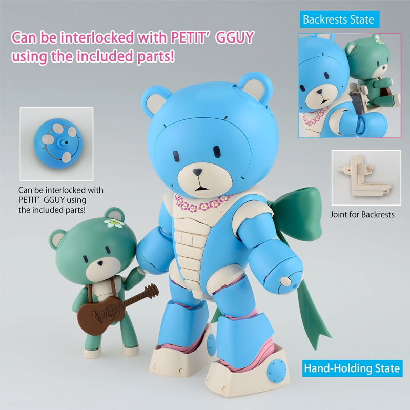 Gundam Gunpla HG 1/144 09 Bearguy Ohana & Aloharo Set